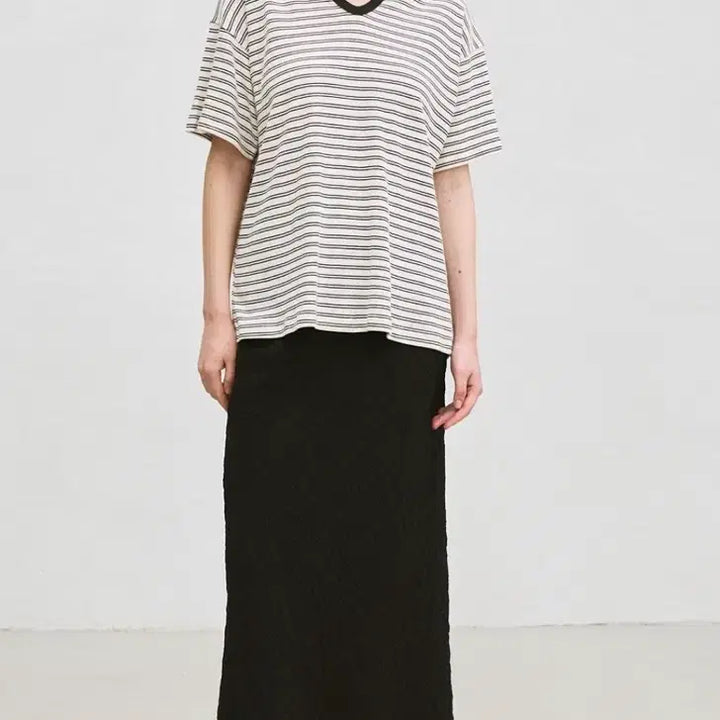 [BUNJANG] Flare Bias Maxi Skirt (Black) / 플레어드 바이어스 맥시 스커트 (블랙)
