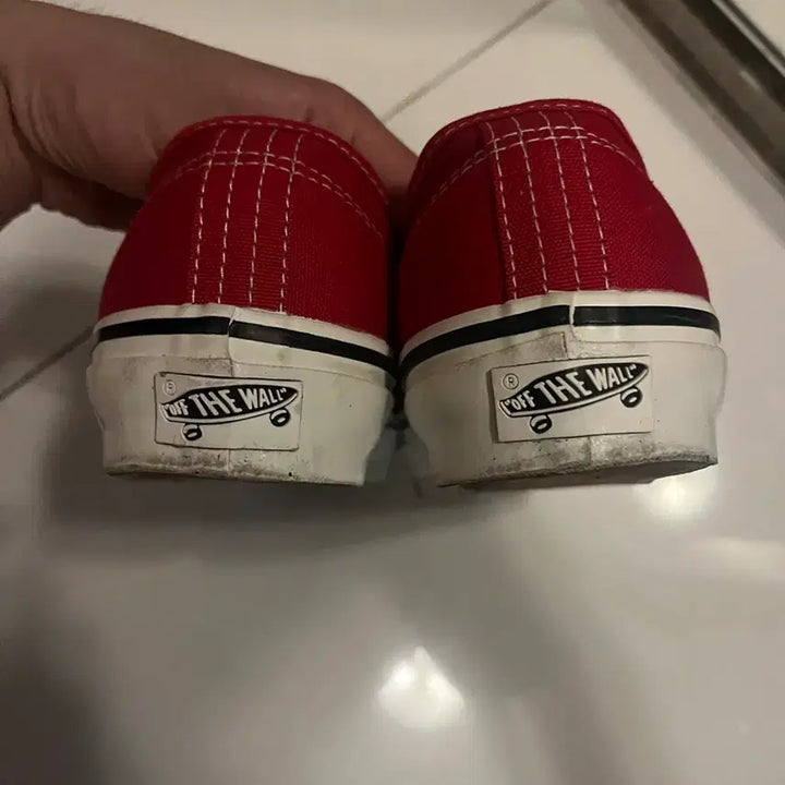 [BUNJANG] Vans Premium Authentic Reissue 44 LX - Racing Red / 280)반스 프리미엄 어센틱 리이슈 44 LX - 레이싱 레드