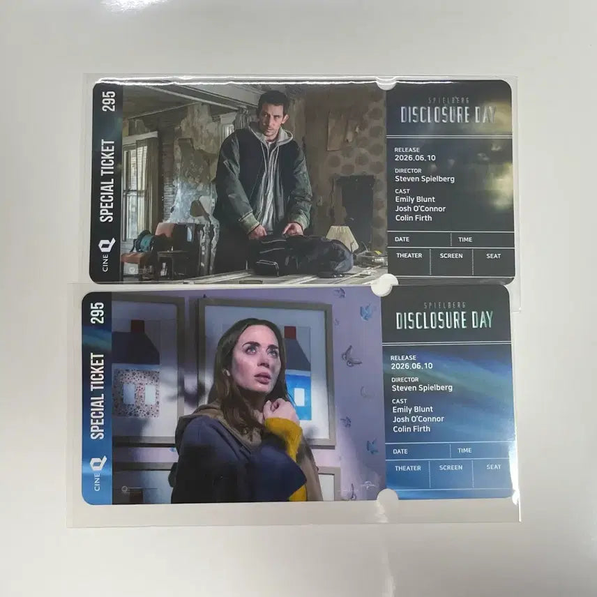 [BUNJANG] Disclosure Day Special Ticket Bundle Set / 디스클로저 데이 스페셜티켓 2종 일괄