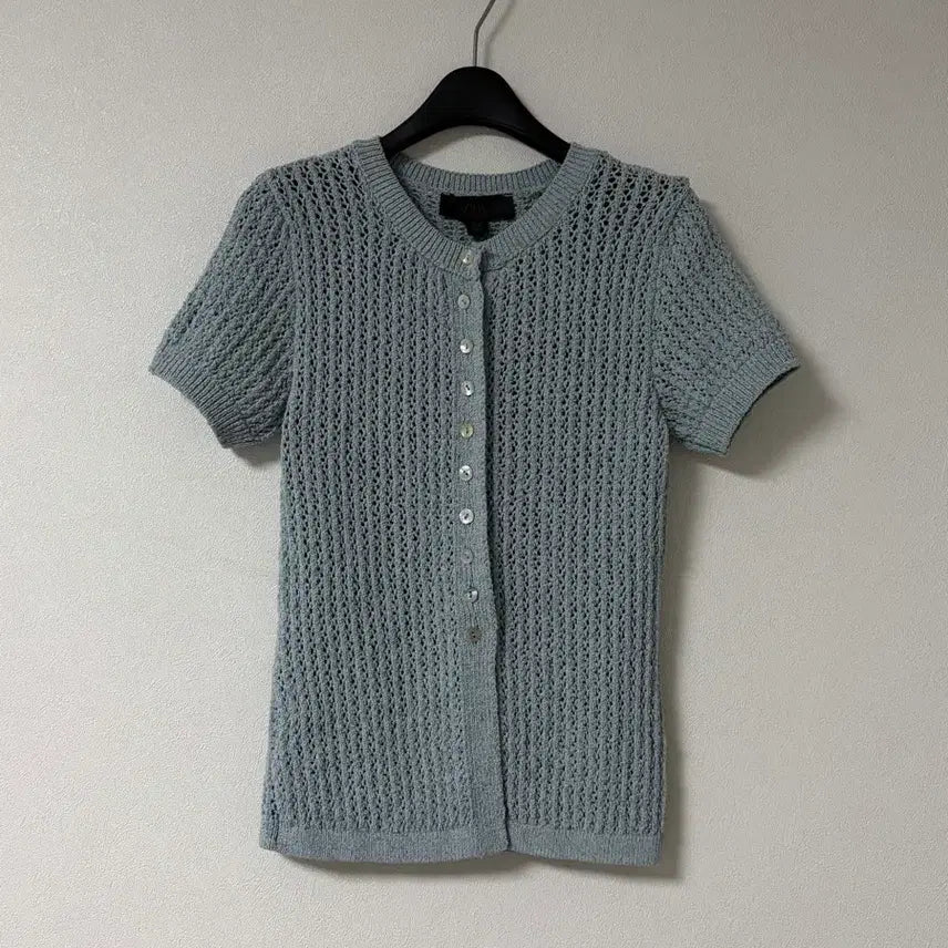 [BUNJANG] Zara Mesh Knit Cardigan / 자라 그물 니트 가디건