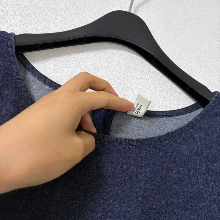 [BUNJANG] Deondo Denim Dress / 드온도 데님 원피스