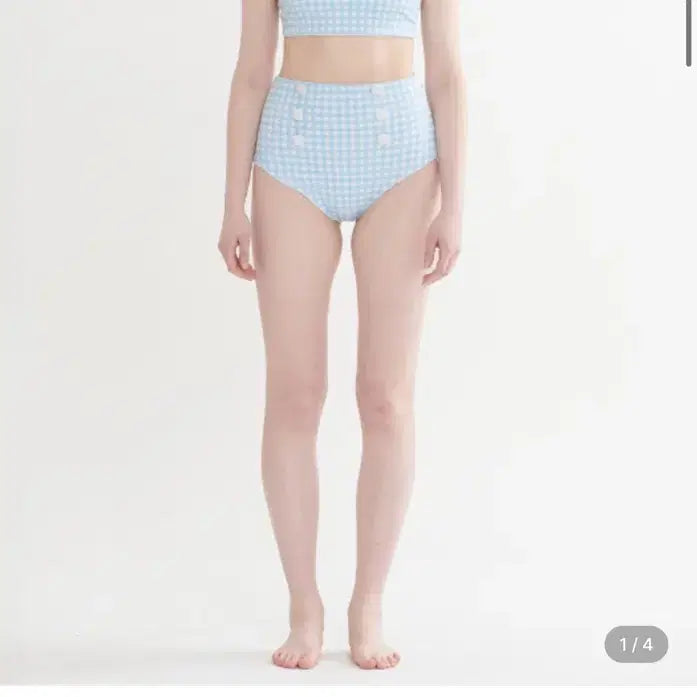 [BUNJANG] Blanc &amp; Eclare Jessica Blue Swimsuit Size 2 / 제시카 블랑앤에클레어 수영복(하늘색)