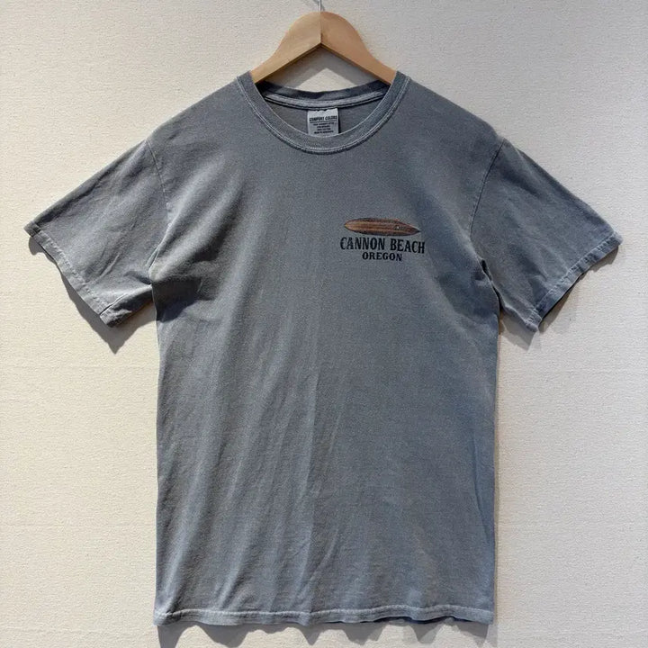 [BUNJANG] Comfort Colors Original Garment Dyed Canon Beach Surf T-Shirt / 컴포트 컬러즈 오리지널 가먼트 다이 캐논 비치 서프 티셔츠 S