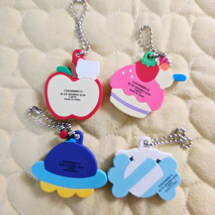 [BUNJANG] Sanrio Nameplate Gacha Set (Bundle of 4) / (4개일괄) 산리오 네임플레이트 가챠