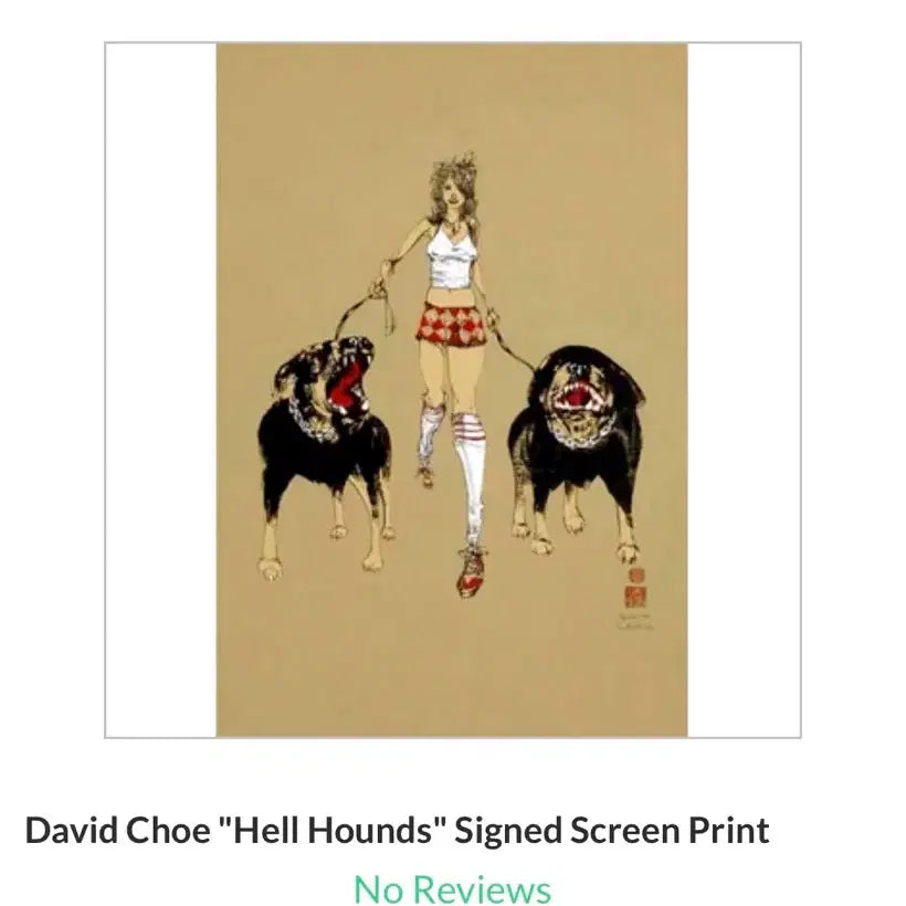 [BUNJANG] David Choe Graffiti Artist T-Shirt / 그래피티 아티스트 David Choe 티셔츠