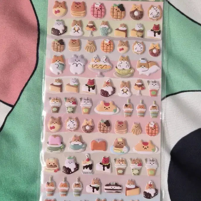 [BUNJANG] Hamster 3D Sticker Epoxy Sticker / 햄스터 입체 스티커 / 다꾸 / 에폭시 스티커