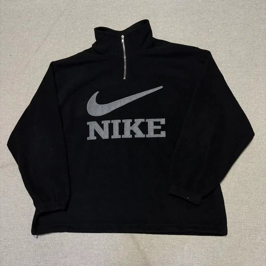 [BUNJANG] Nike Big Logo Half-Zip Fleece 105 / 나이키 빅로고 하프집업 플리스