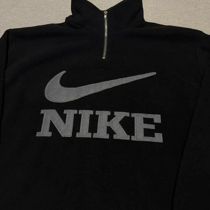 [BUNJANG] Nike Big Logo Half-Zip Fleece 105 / 나이키 빅로고 하프집업 플리스