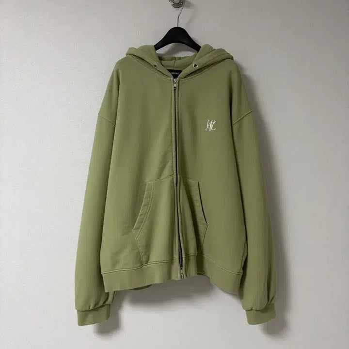 [BUNJANG] Wooolong Hooded Zip-Up Jacket / 우알롱 후드 집업