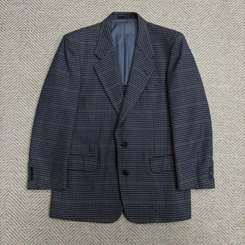 [BUNJANG] Brides Man Check Wool Blazer / Brides Man 체크 울 블레이저 v4514