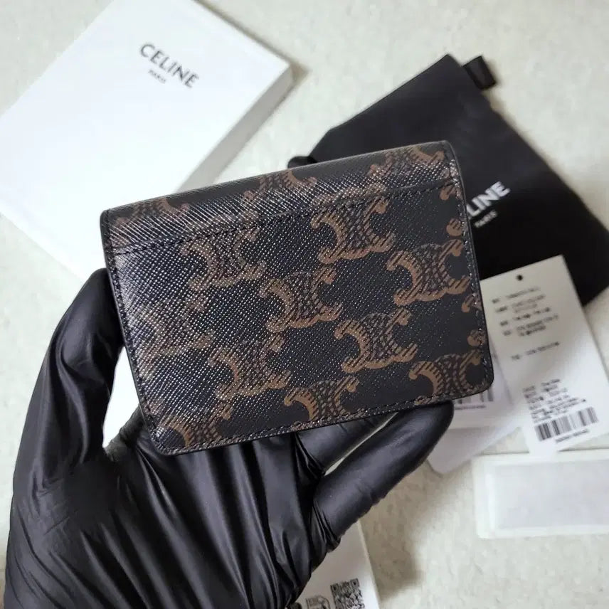 [BUNJANG] Celine Triomphe Canvas Cardholder / [26년구매/새상품급] 셀린느 트리옹프 캔버스 카드지갑