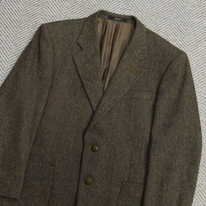 [BUNJANG] Daks Herringbone Wool Blazer v4515 / 닥스 헤링본 울 블레이저 v4515