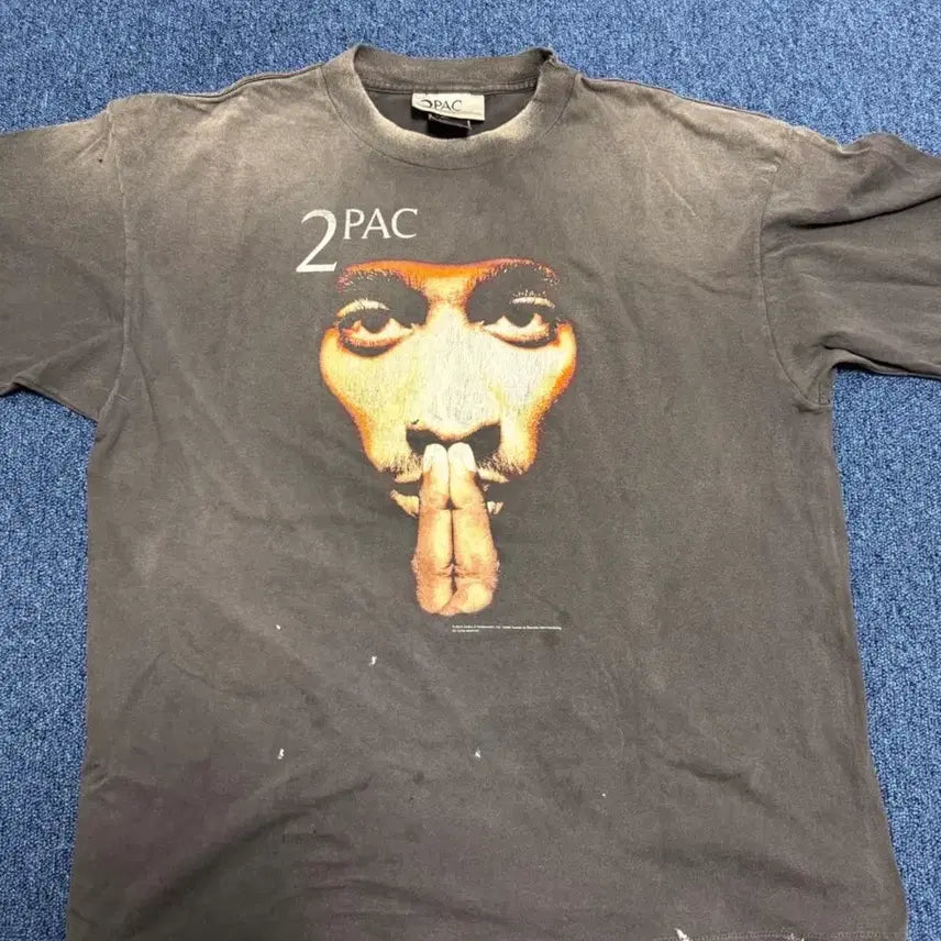 [BUNJANG] Saint Michael Black T-shirt L / 새인트미카엘 투팍 블랙 L