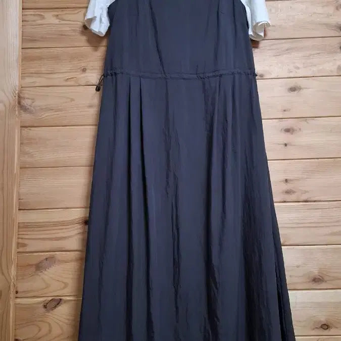 [BUNJANG] Studio LAP Long Dress Charcoal / studio LAP 바스락 롱원피스