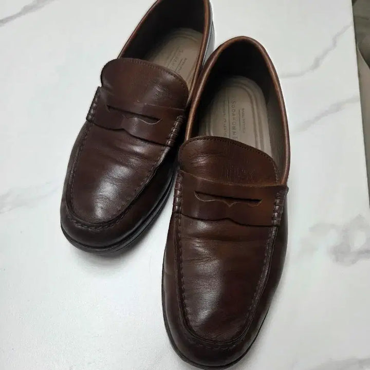 [BUNJANG] SOCOLO Penny Loafers Brown / SOCOLO 페니 로퍼 브라운