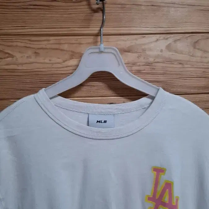 [BUNJANG] MLB Cropped T-Shirt White / MLB 크롭 반팔티