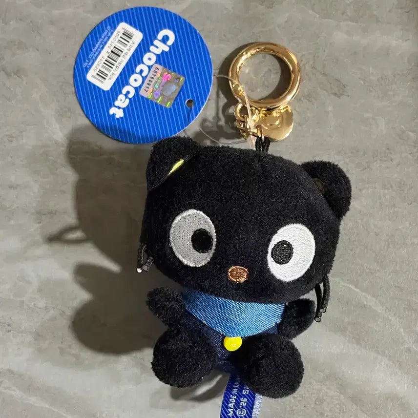 [BUNJANG] Sanrio Chococat Doll Keychain / 산리오) 초코캣 인형 키링