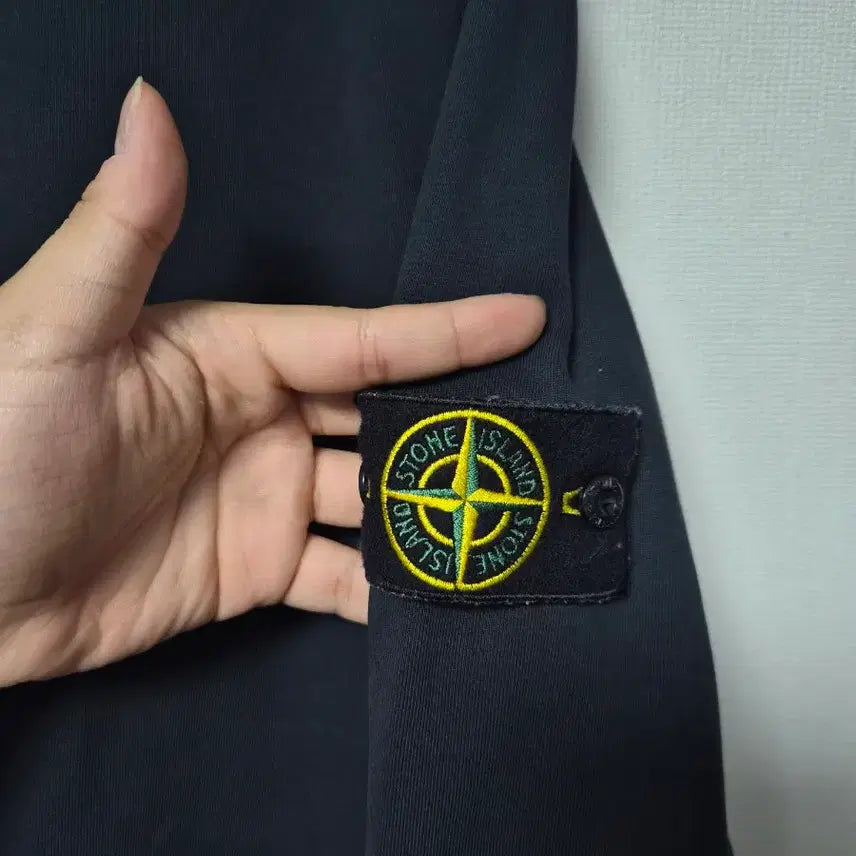 [BUNJANG] Stone Island Black Sweatshirt XXL / [XXL] 스톤아일랜드 블랙 맨투맨