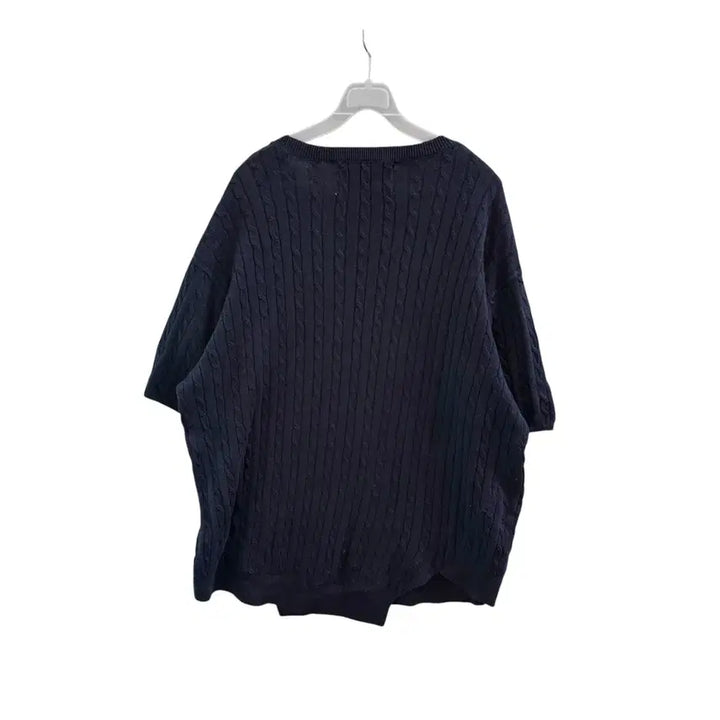 [BUNJANG] Setter Cable Short Sleeve Knit / 세터 케이블 반팔 니트