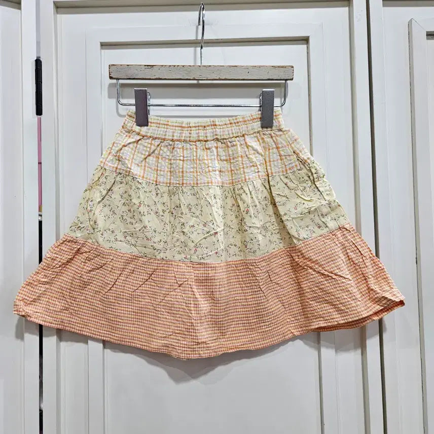 [BUNJANG] 100 Pattern Mix Skirt / 100 패턴 믹스 스커트