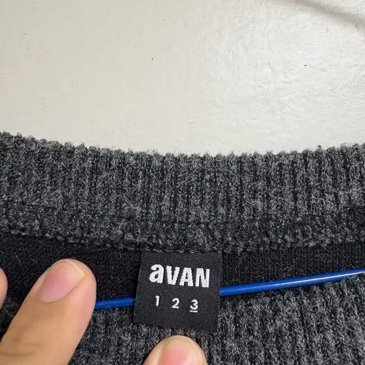 [BUNJANG] Gray Knit Sweater / 니트 스웨터 그레이