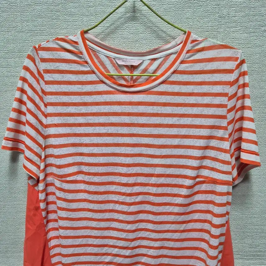 [BUNJANG] Striped Short Sleeve T-Shirt / 아269 반팔 티셔츠