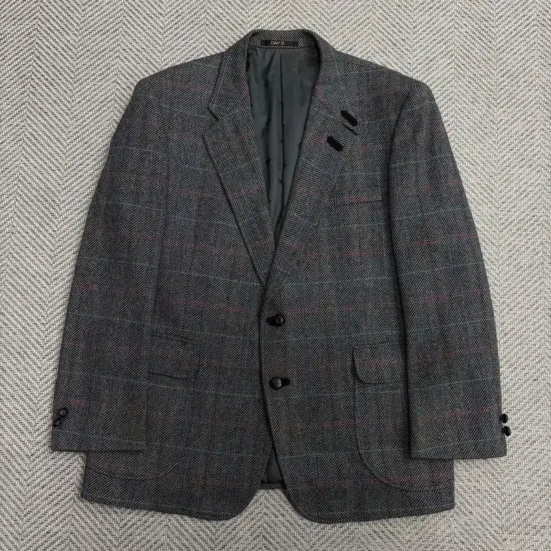 [BUNJANG] Daks Check Wool Blazer / 닥스 체크 울 블레이저 v4516