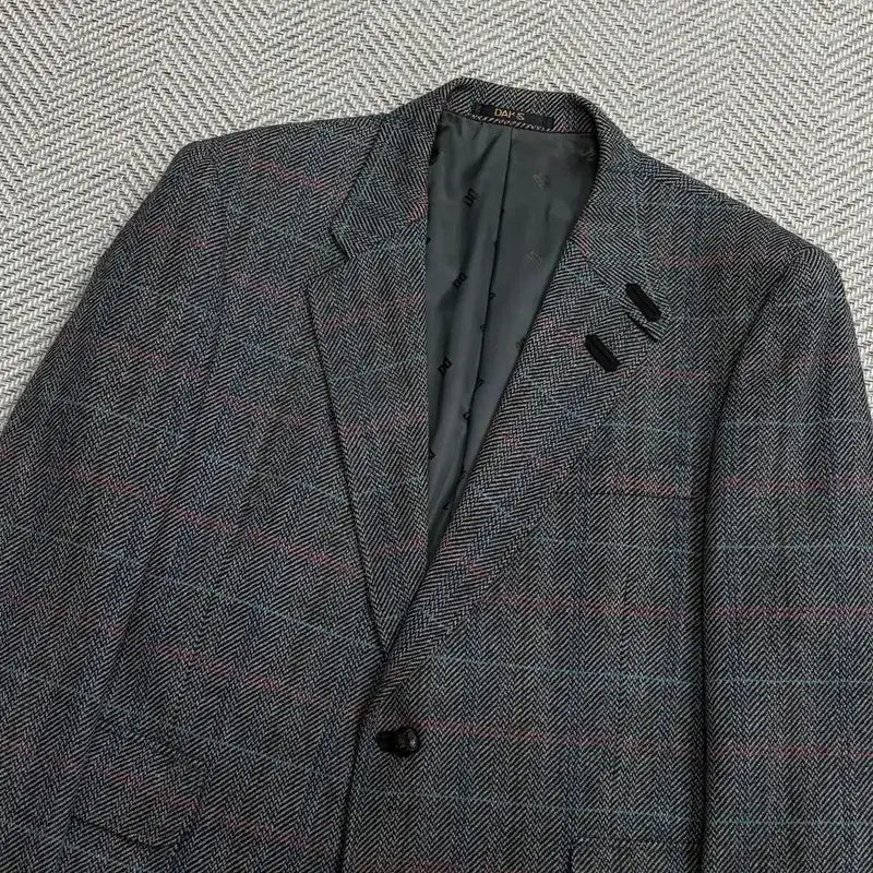 [BUNJANG] Daks Check Wool Blazer / 닥스 체크 울 블레이저 v4516