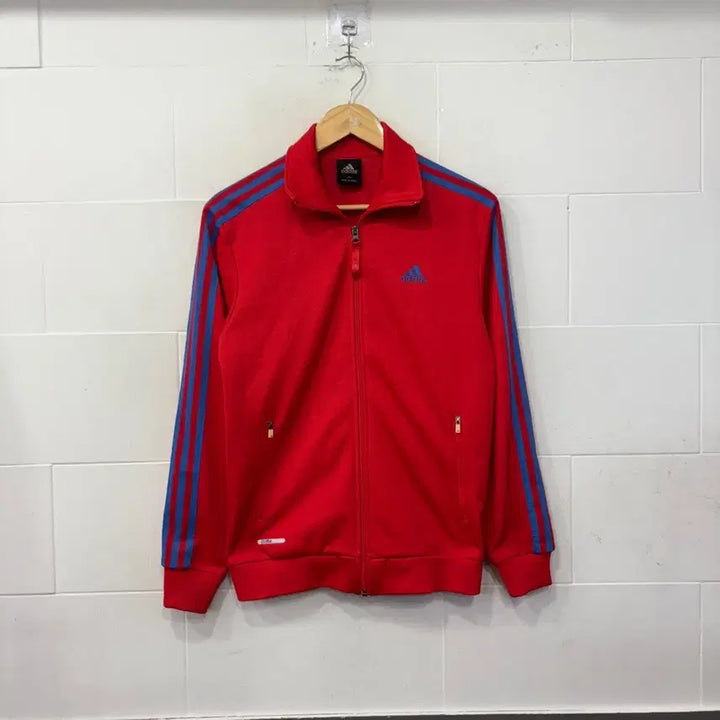 [BUNJANG] Adidas Track Top Jersey Red Blue / 아디다스 트랙탑 져지 레드 블루