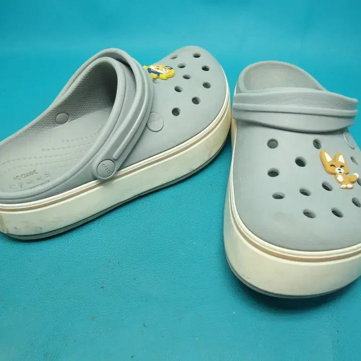 [SOLD OUT] 230/r2-126/크록스 크록밴드 플랫폼 샌들 슬리퍼/구제특별시