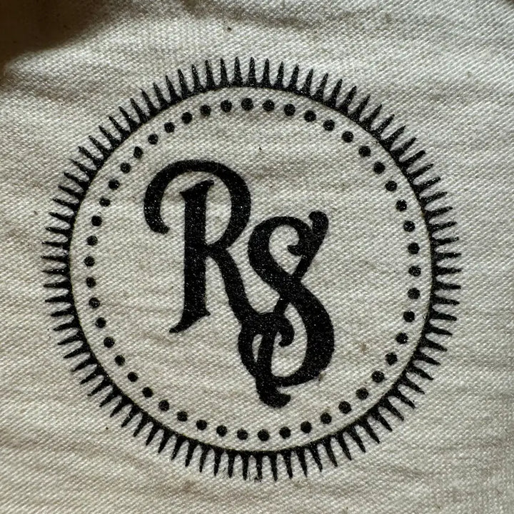 [BUNJANG] The Rugged Society Graphic T-Shirt Natural Cream Cotton / The Rugged Society 슬로건 레터링 그래픽 티셔츠