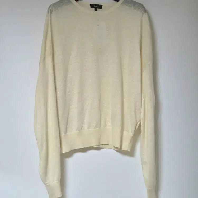 [BUNJANG] Theory Basic Linen Knit (L) / 띠어리 Theory  베이직 린넨 니트 택째 새제품 (L)