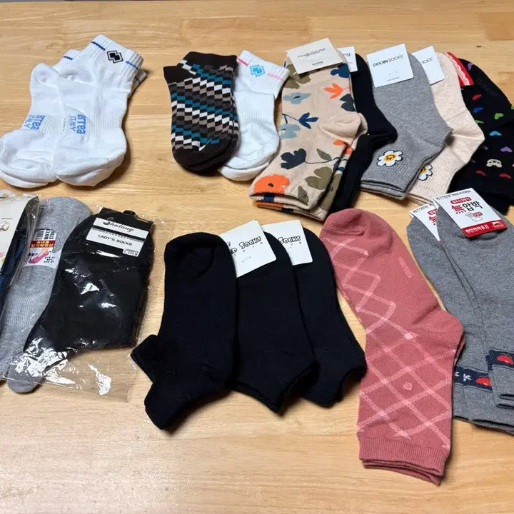 [BUNJANG] Cotton Socks Bundle Set New / 면 좋은 양말 일괄 새상품