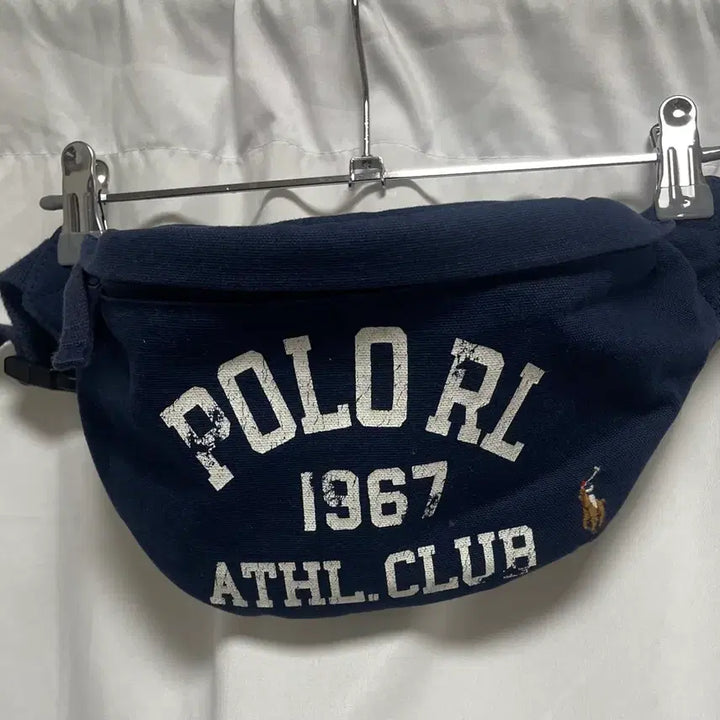 [BUNJANG] Polo Ralph Lauren 1967 Navy Athletic Club Belt Bag / no.203 폴로 랄프로렌 네이비 1967 벨트백 상태굿