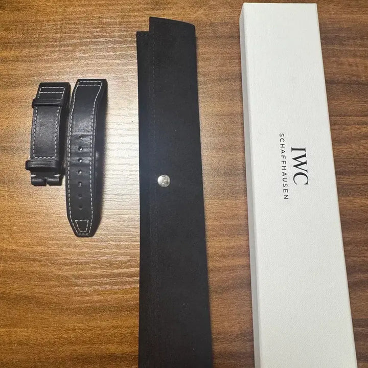 [BUNJANG] IWC Mark XX Navy Leather Strap / Iwc 가죽스트랩