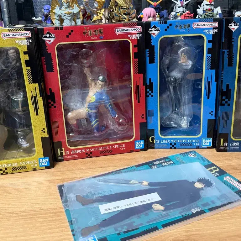 [BUNJANG] Jujutsu Kaisen Cursed Battle Prequel Part 2 G, H, I, J Figure Set / [택포27]이치방쿠지 주술회전 사멸회유 후편 G,H,I,J 피규어세트