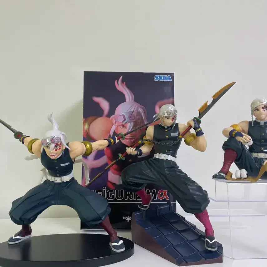 [BUNJANG] Demon Slayer Tengen Figure 3 Type Bundle Set / (판매) 귀칼 귀멸의 칼날 텐겐 피규어 3종 일괄