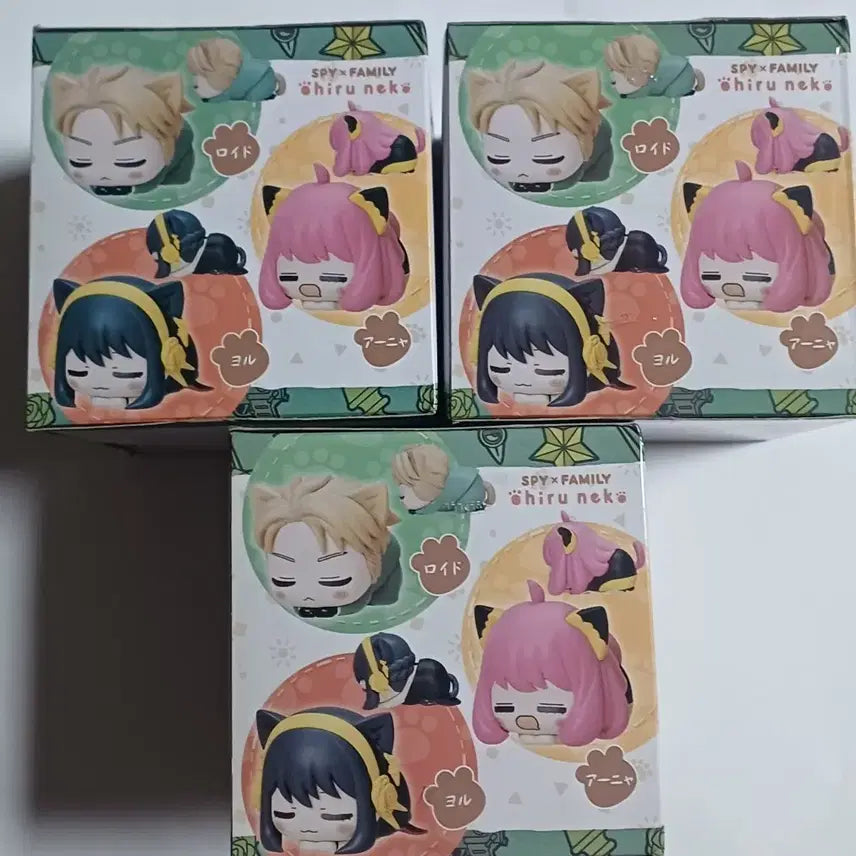 [BUNJANG] Spy x Family Ohiruneko Figure 3-Piece Set / 스파이 패밀리 오히루네코  피규어 3종 세트