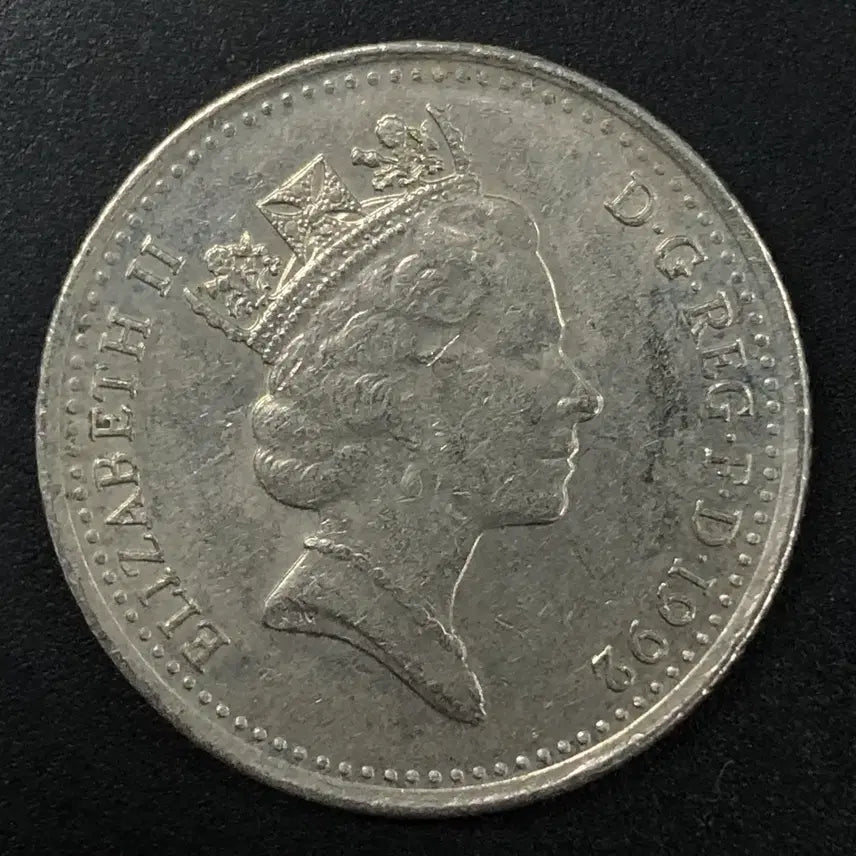 [BUNJANG] 1992 UK 10 Pence Coin / 1992년 영국 10펜스 동전 w2143