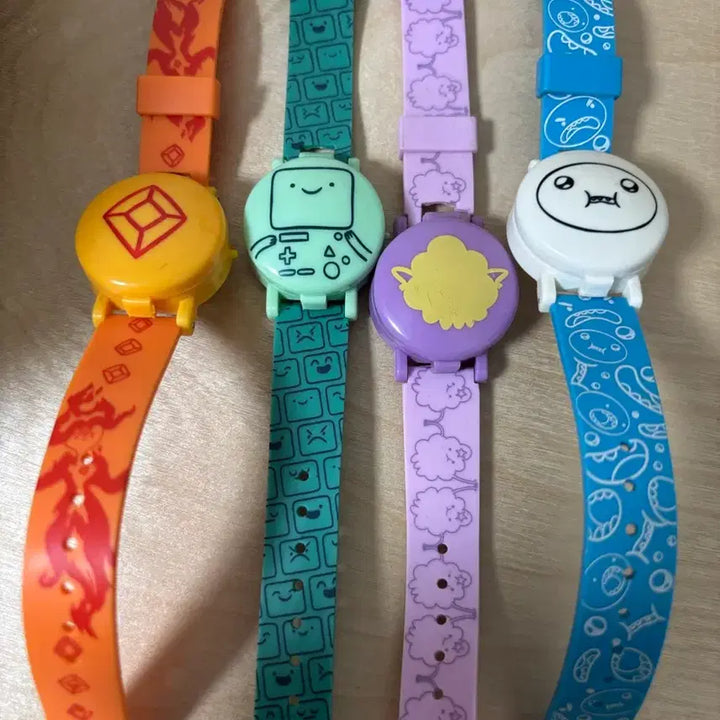 [BUNJANG] Adventure Time Gashapon Watch Bundle Set / 핀과제이크 가챠 시계 일괄