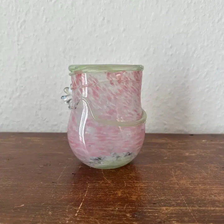 [BUNJANG] Murano Art Glass Pink Vase / 이탈리아)빈티지 무라노 핑크 유리병