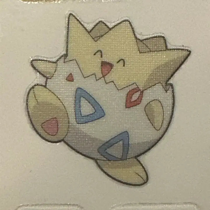 [BUNJANG] Togepi Sticker / 토게피 띠부씰
