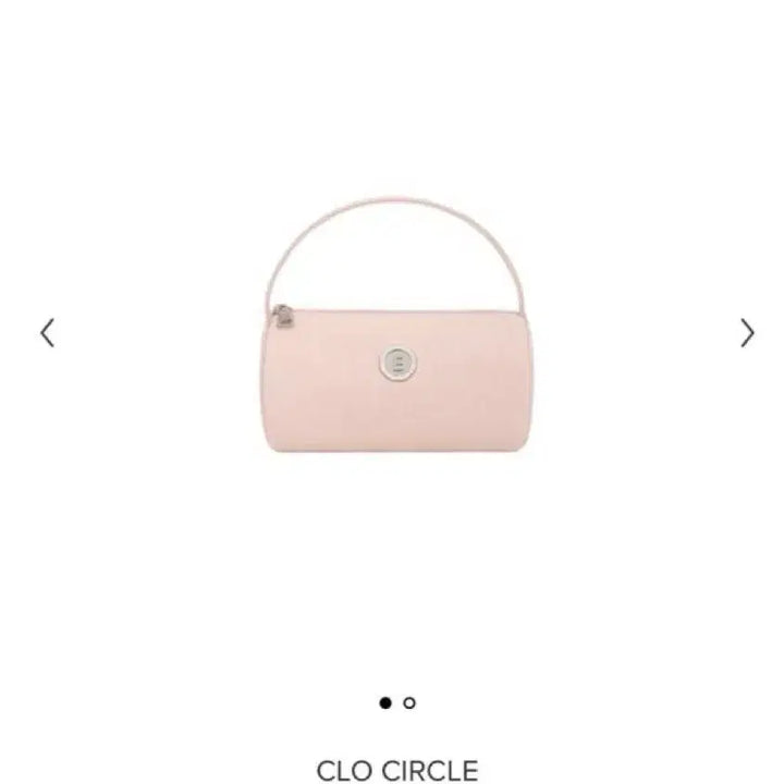 [BUNJANG] Minuit Mint Chlo Circle Washed Pink Bag / 미닛뮤트 클로써클 워싱핑크