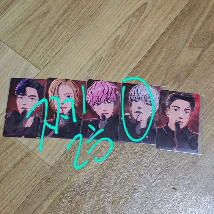[BUNJANG] Pob Photocard Set / 플레이브 미공포 세트(어디껀지 기억안남 십카페 길보드?)