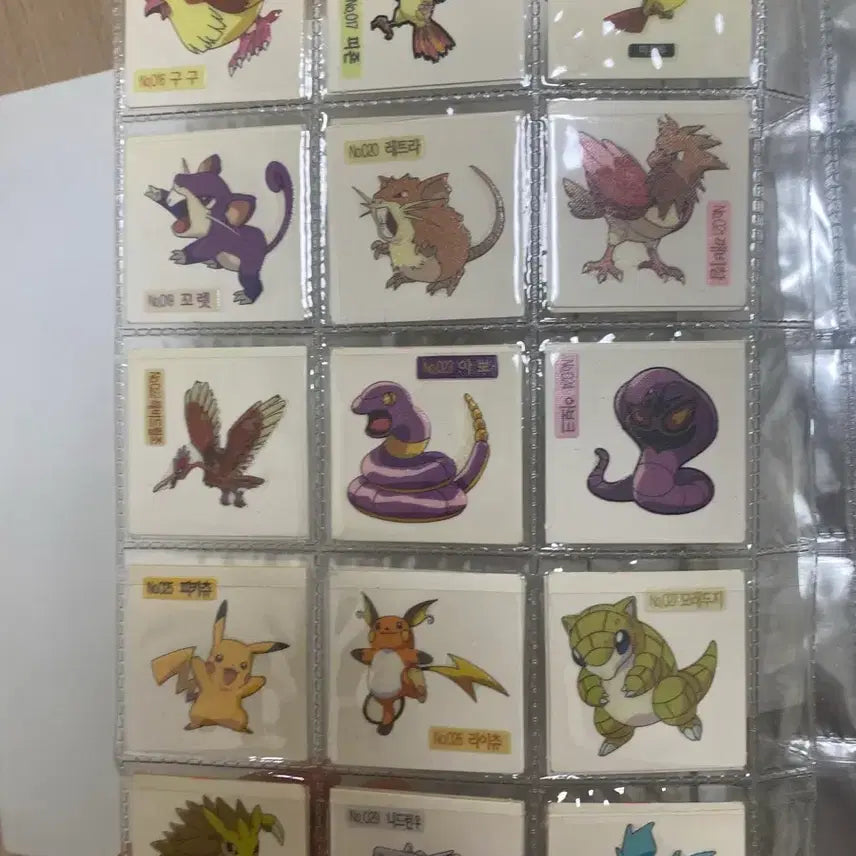 [BUNJANG] Shany 2008 Pokémon Sticker Album Bundle Set / 샤니 2008 포켓몬 띠부띠부씰 앨범 일괄