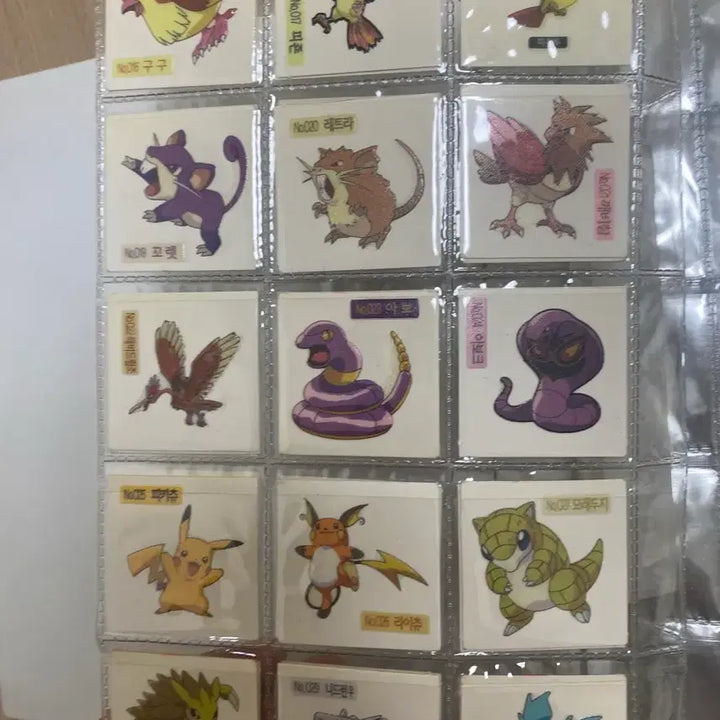 [BUNJANG] Shany 2008 Pokémon Sticker Album Bundle Set / 샤니 2008 포켓몬 띠부띠부씰 앨범 일괄