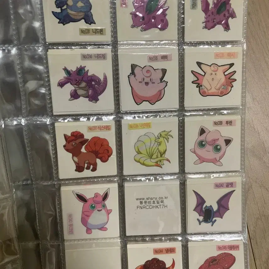 [BUNJANG] Shany 2008 Pokémon Sticker Album Bundle Set / 샤니 2008 포켓몬 띠부띠부씰 앨범 일괄