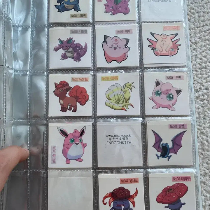 [BUNJANG] Shany 2008 Pokémon Sticker Album Bundle Set / 샤니 2008 포켓몬 띠부띠부씰 안뗀씰