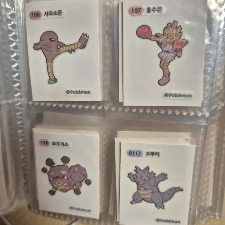 [BUNJANG] Pokemon Stickers / 포켓몬 띠부씰