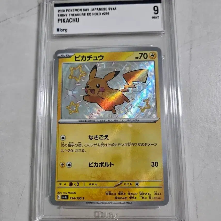 [SOLD OUT] 포켓몬카드 샤트 이로치 피카츄 BRG9